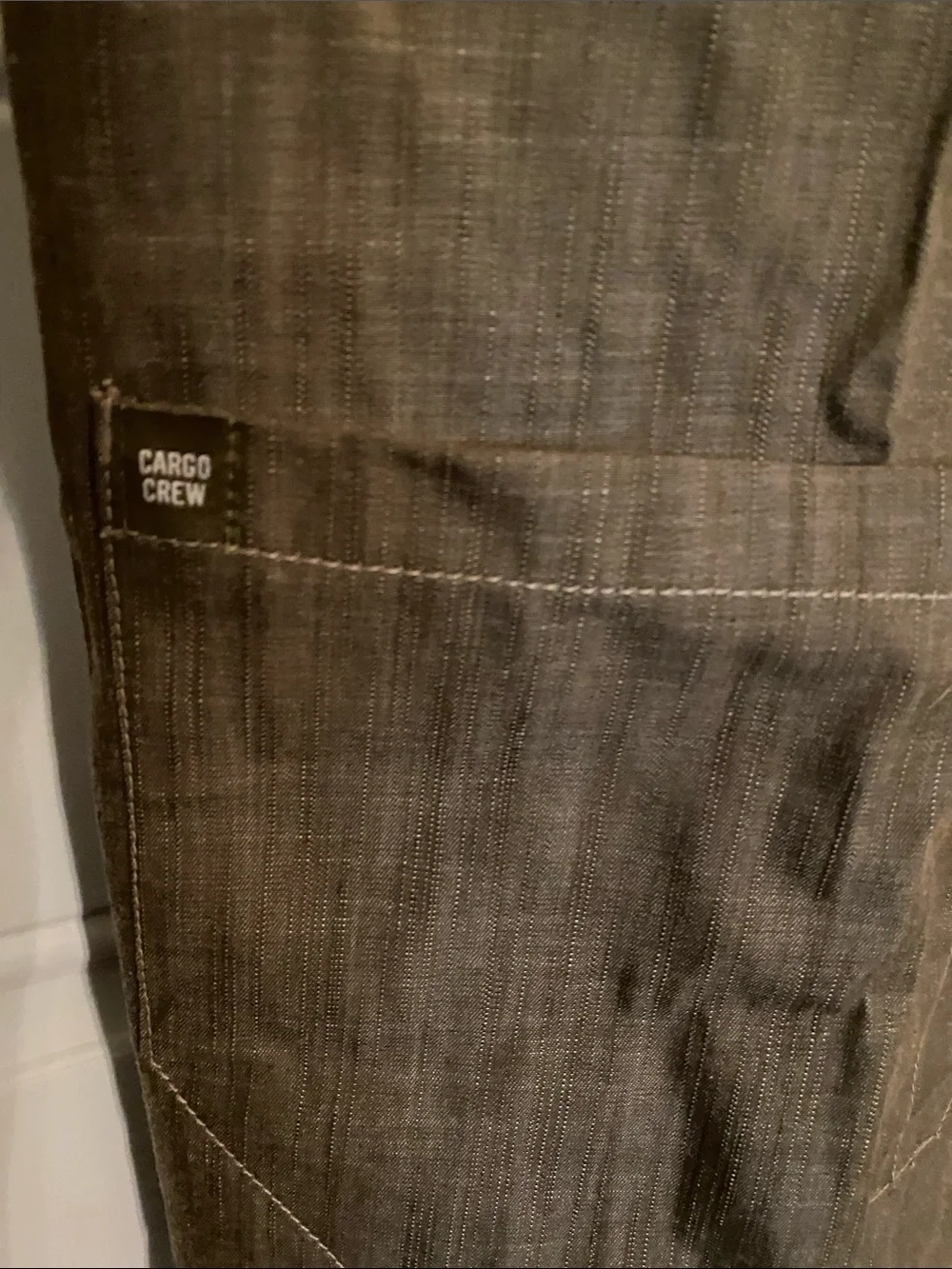 Cargo Crew Henry Bib Apron in Mocha